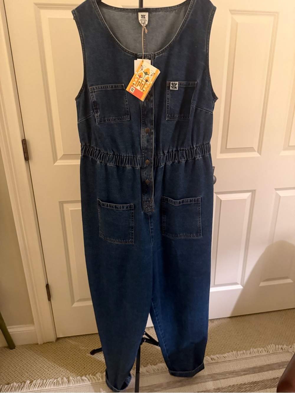 Women’s Denim overalls - Dark Blue